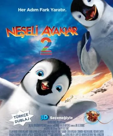 Neşeli Ayaklar 2 1080p Türkçe Dublaj indir