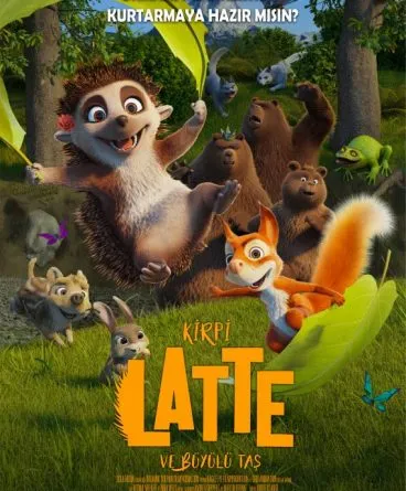 Kirpi Latte ve Büyülü Taş 1080p Türkçe Dublaj indir