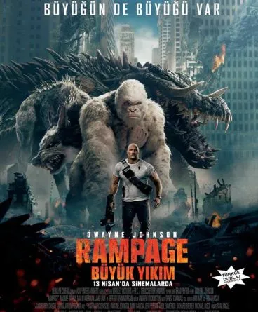 Rampage Büyük Yıkım 1080p Türkçe Dublaj İndir